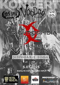 Plakat - Bright Ophidia, November Might Be Fine