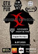 Koncert Bright Ophidia, November Might Be Fine, Interferences