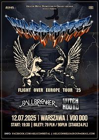 Plakat - Wings of Steel, Ballbreaker, Witch Hound