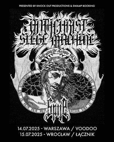 Plakat - Antichrist Siege Machine, Spite