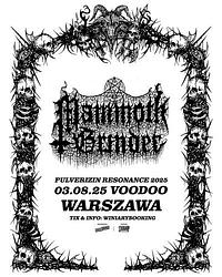 Plakat - Mammoth Grinder, Czerń, Morlord
