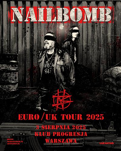 Plakat - Nailbomb, Yardburn