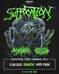 Plakat - Suffocation, Angelmaker, Skeletal Remains