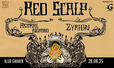 Plakat - Red Scalp, Astral Nomad, Zyrion