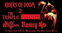 Plakat - The Temple, Black Revelation, Metallus