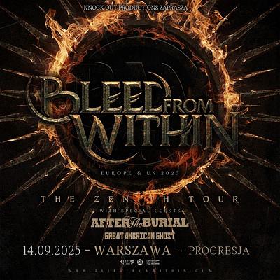 Plakat - Bleed from Within, After The Burial