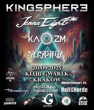 Plakat - Kingsphere, Jenna Eight, Kaozm