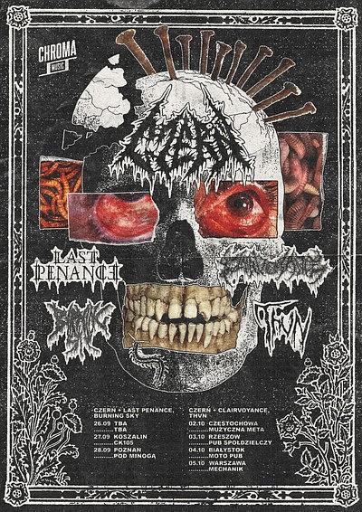 Plakat - Czerń, Last Penance, Burning Sky