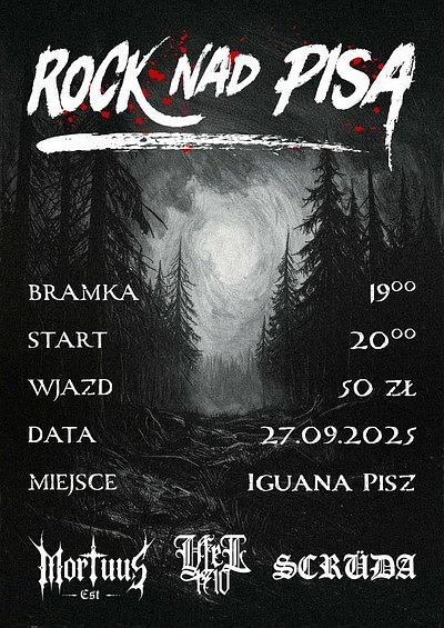 Plakat - Mortuus Est, Yfel 1710, Scruda