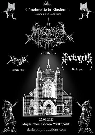 Plakat - Stillborn, Baalzagoth, Enterocolis