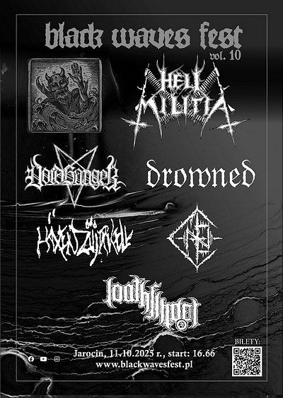 Plakat - Black Waves Fest, vol. 10
