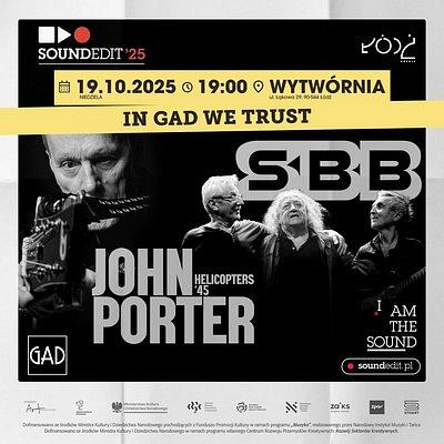Plakat - John Porter, SBB