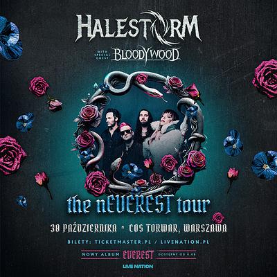 Plakat - Halestorm, Bloodywood