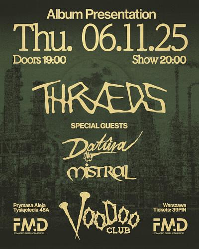 Plakat - Datura, Thraeds, Mistral