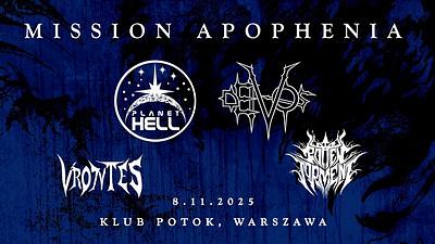 Plakat - Planet Hell, Deivos, Vrontes, Rotten Torment