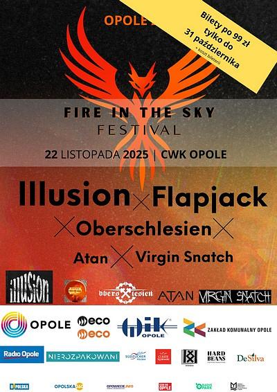 Plakat - Fire in the Sky Festival