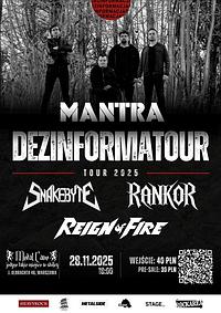 Plakat - Mantra, Snakebyte, Rankor, Reign of Fire Plakat - Mantra, Snakebyte, Rankor, Reign of Fire