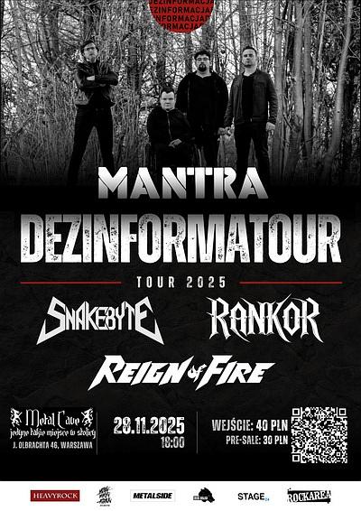 Plakat - Mantra, Snakebyte, Rankor, Reign of Fire