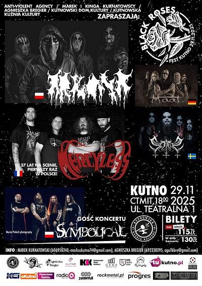 Plakat - Black Roses Fest