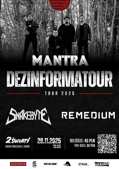 Plakat - Mantra, Snakebyte, Remedium