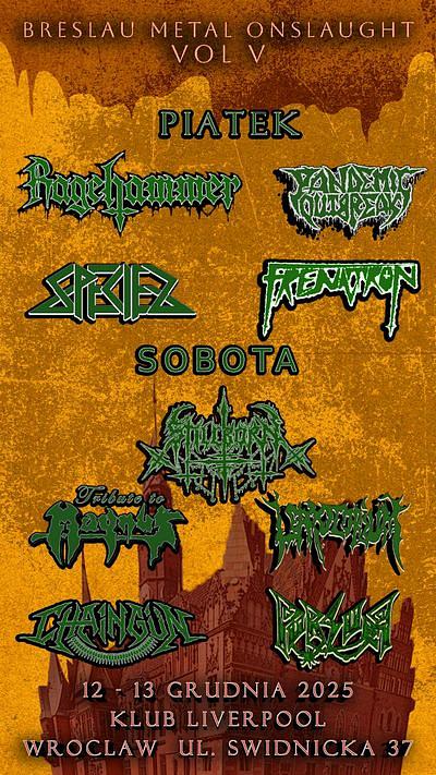 Plakat - Breslau Metal Onslaught, vol. V