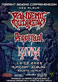 Plakat - Pandemic Outbreak, Perpetual, Ravna Plakat - Pandemic Outbreak, Perpetual, Ravna