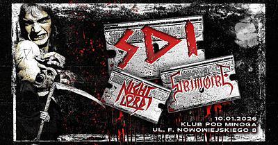 Plakat - S.D.I., Night Lord, Grimoire