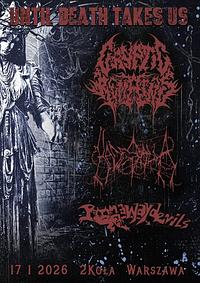 Plakat - Cryptic Remains, Hadesalia, Runaway Devils
