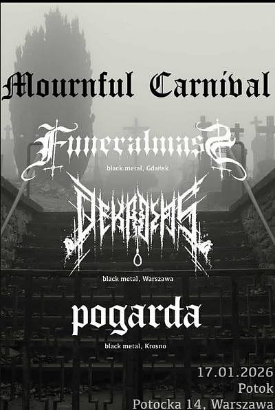 Plakat - Funeral Mass, Dekadens, Pogarda