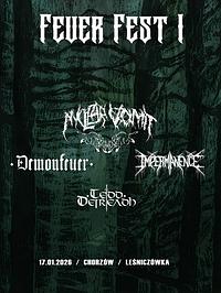 Plakat - Nuclear Vomit, Demonfeuer, Impermanence