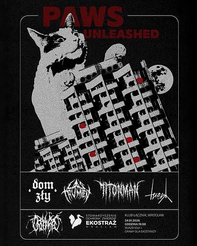 Plakat - Dom Zły, Las Trumien, 71TonMan