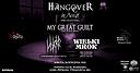 Koncert Hangover in Minsk, My Great Guilt, Vokkr, Wielki Mrok