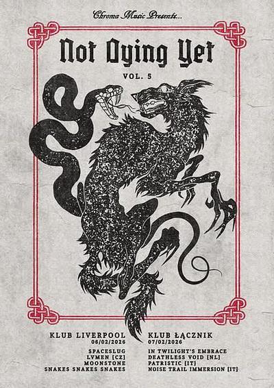 Plakat - Not Dying Yet, vol. 5