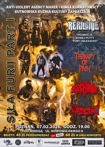 Plakat - Repulsive, Therapy of Pain, Zły Pan