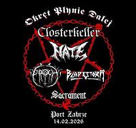 Plakat - Closterkeller, Hate, Bladestorm