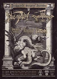 Plakat - Deus Mortem, Devilpriest, Moloch Letalis