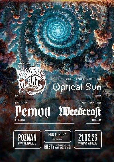 Plakat - Weedcraft, Optical Sun, Power Plant