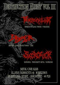 Plakat - Persecutor, Despizer, Sacrofuck
