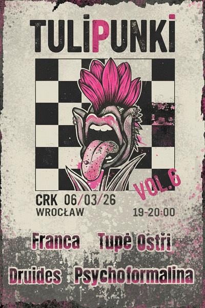 Plakat - Franca, Psychoformalina, Tupe Ostri