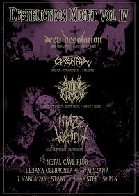 Plakat - Deep Desolation, Grenade, Rotten Torment
