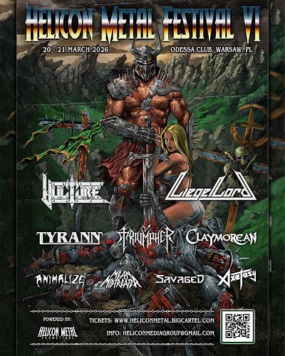 Plakat - Helicon Metal Festival VI