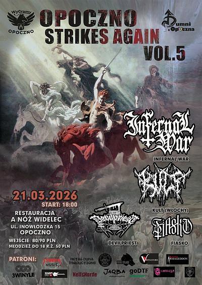 Plakat - Infernal War, Kult (Włochy), Devilpriest