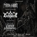 Koncert Fate's Hand, Dominance, Cursed Darkness