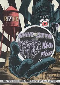 Plakat - Diving Stove, Smoke Rites, Neon Mud