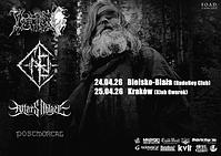 Plakat - Inferno, Cień, Altars Ablaze, Postmortal Plakat - Inferno, Cień, Altars Ablaze, Postmortal