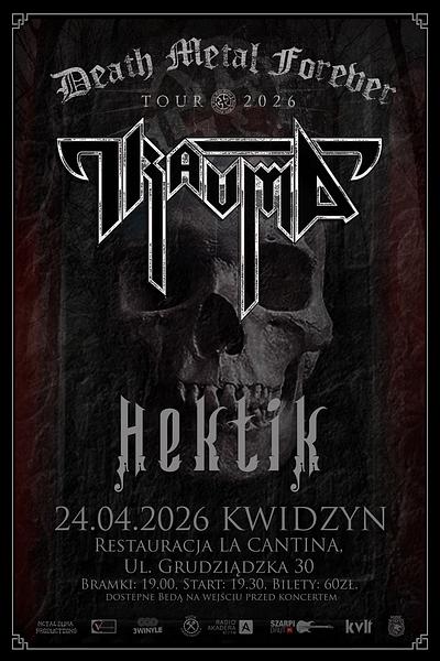 Plakat - Trauma, Hektik