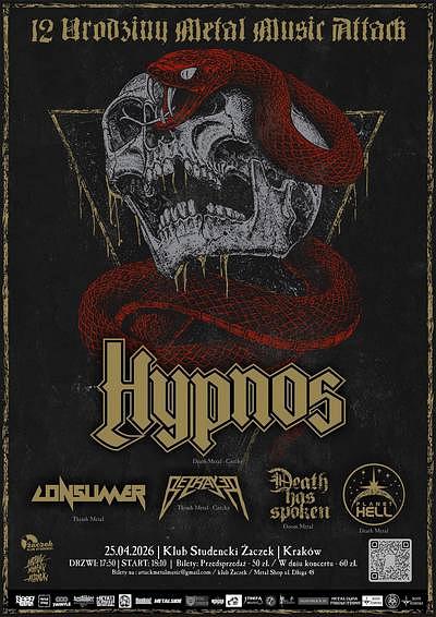 Plakat - Hypnos, Consumer, Death Has Spoken