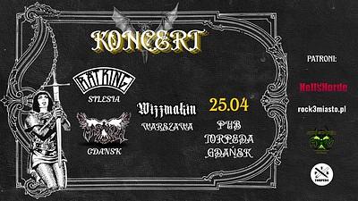 Plakat - Rat King, Masakra, Wizzmakin