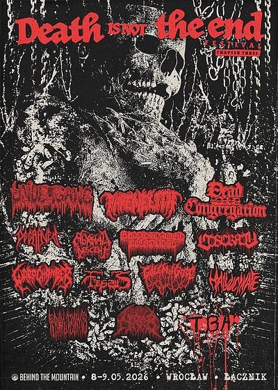 Plakat - Death Is Not the End Festival