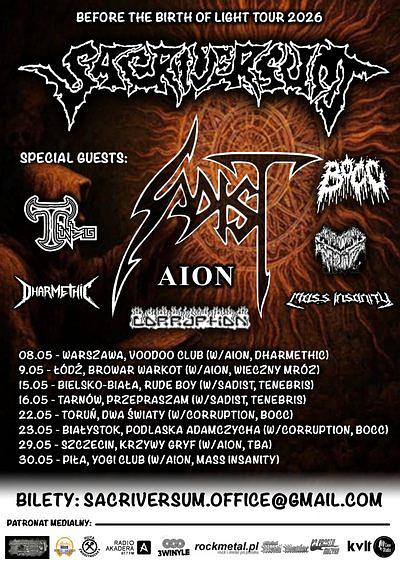 Plakat - Sacriversum, Aion, Wieczny Mróz